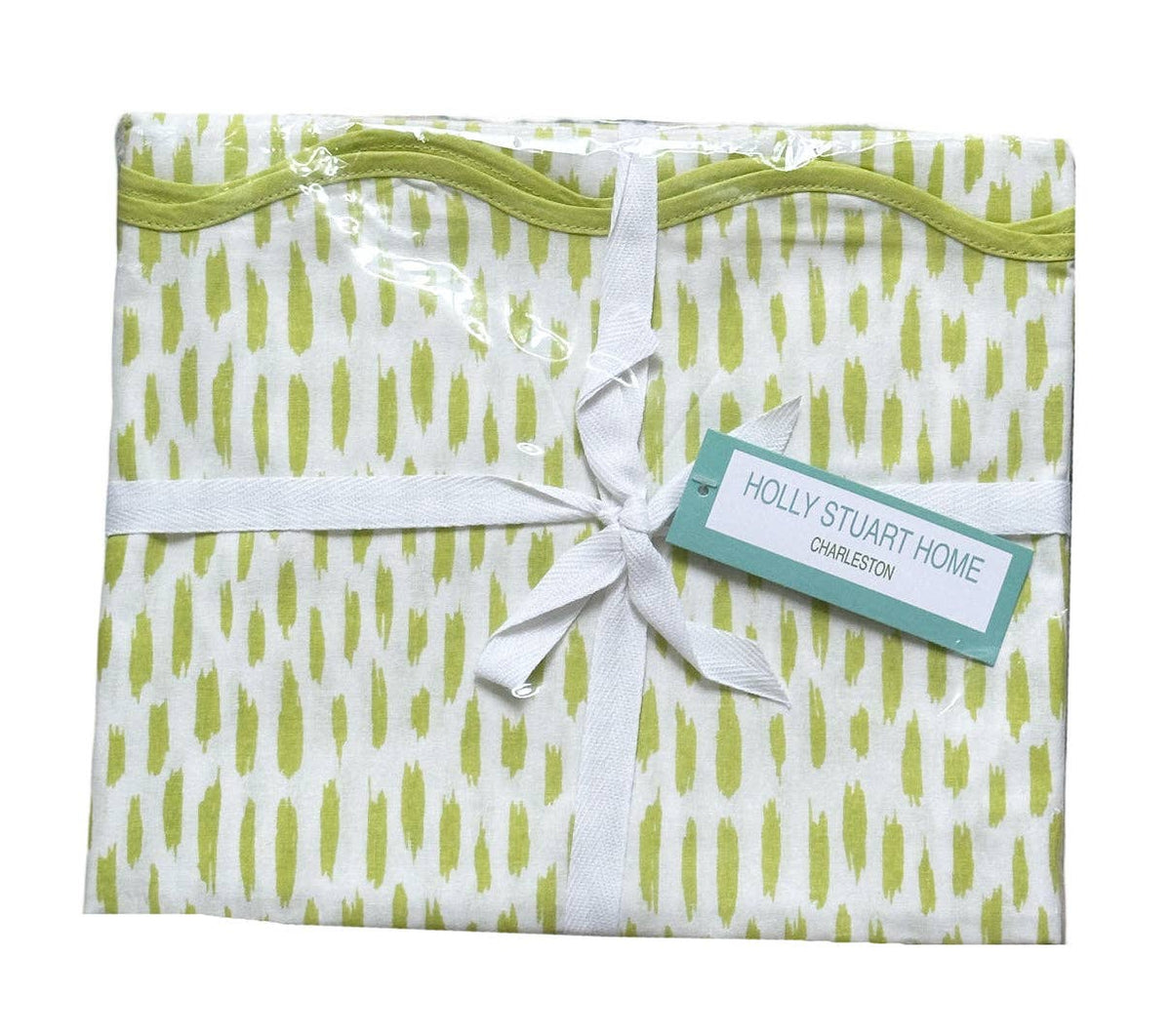 DASH MAHJONG AND GAME TABLECLOTH ~ LIME