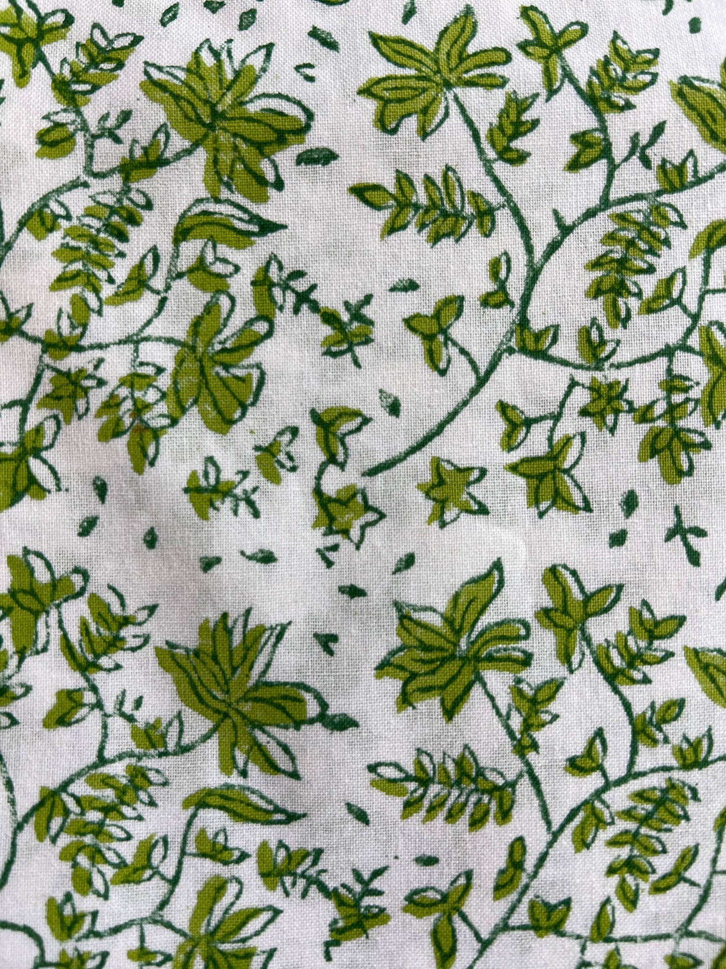Whimsy Floral Tablecloth in Green - 44"x44"
